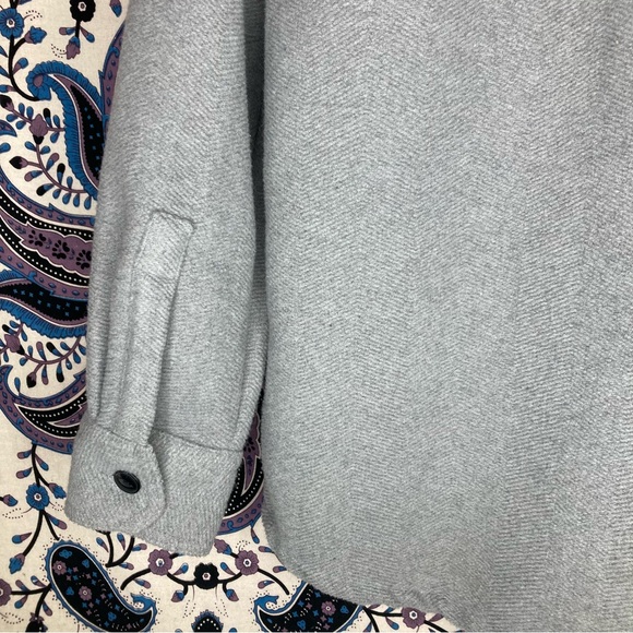 Skyr wool blend shacket - Picture 8 of 8